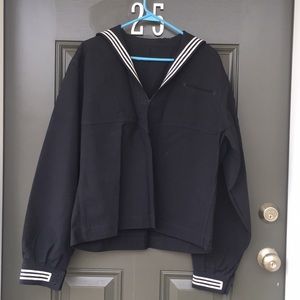 Authentic NAVY wool class B coat